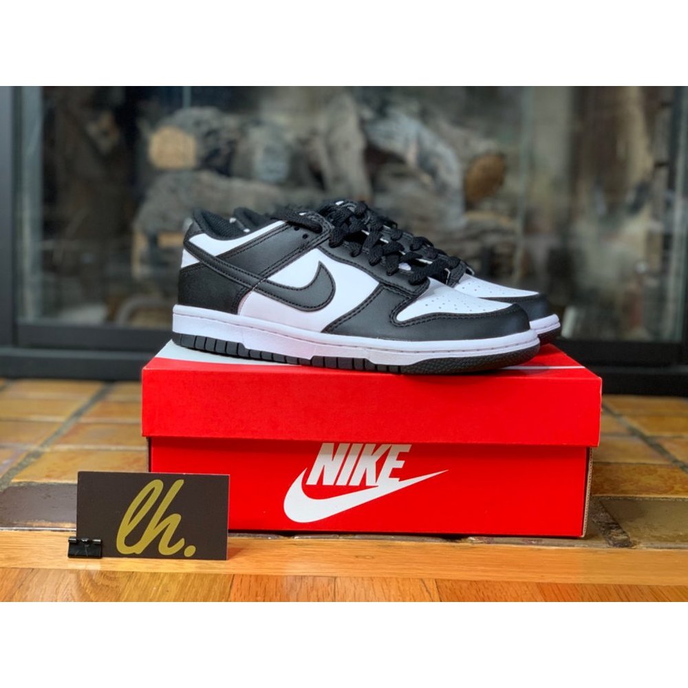 Size 11 Nike Dunk Low Black White “Panda” Athletic Sneakers DD1391-100 - Picture 4 of 6